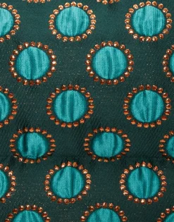 La Comasca Puffer BomberWinter Sun Emerald in Jacquard