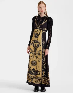 La Favorita DressBoboli Placée Black in Silk