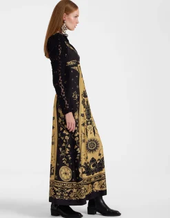 La Favorita DressBoboli Plac&eacute;e Black in Silk