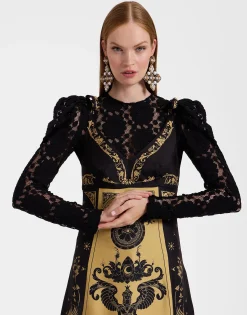 La Favorita DressBoboli Placée Black in Silk