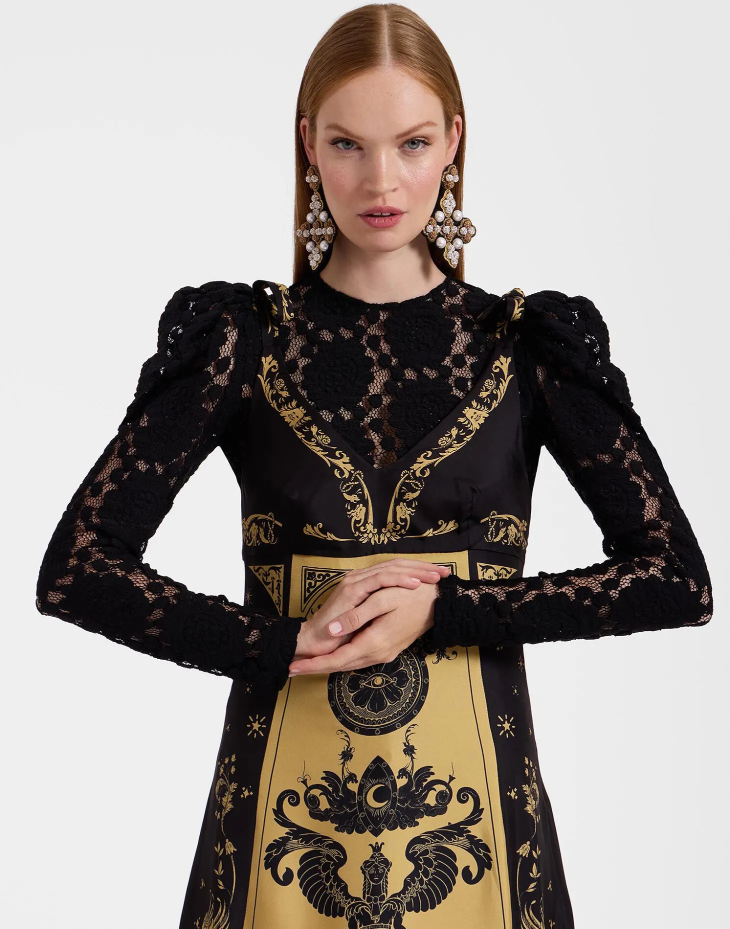 La Favorita DressBoboli Placée Black in Silk