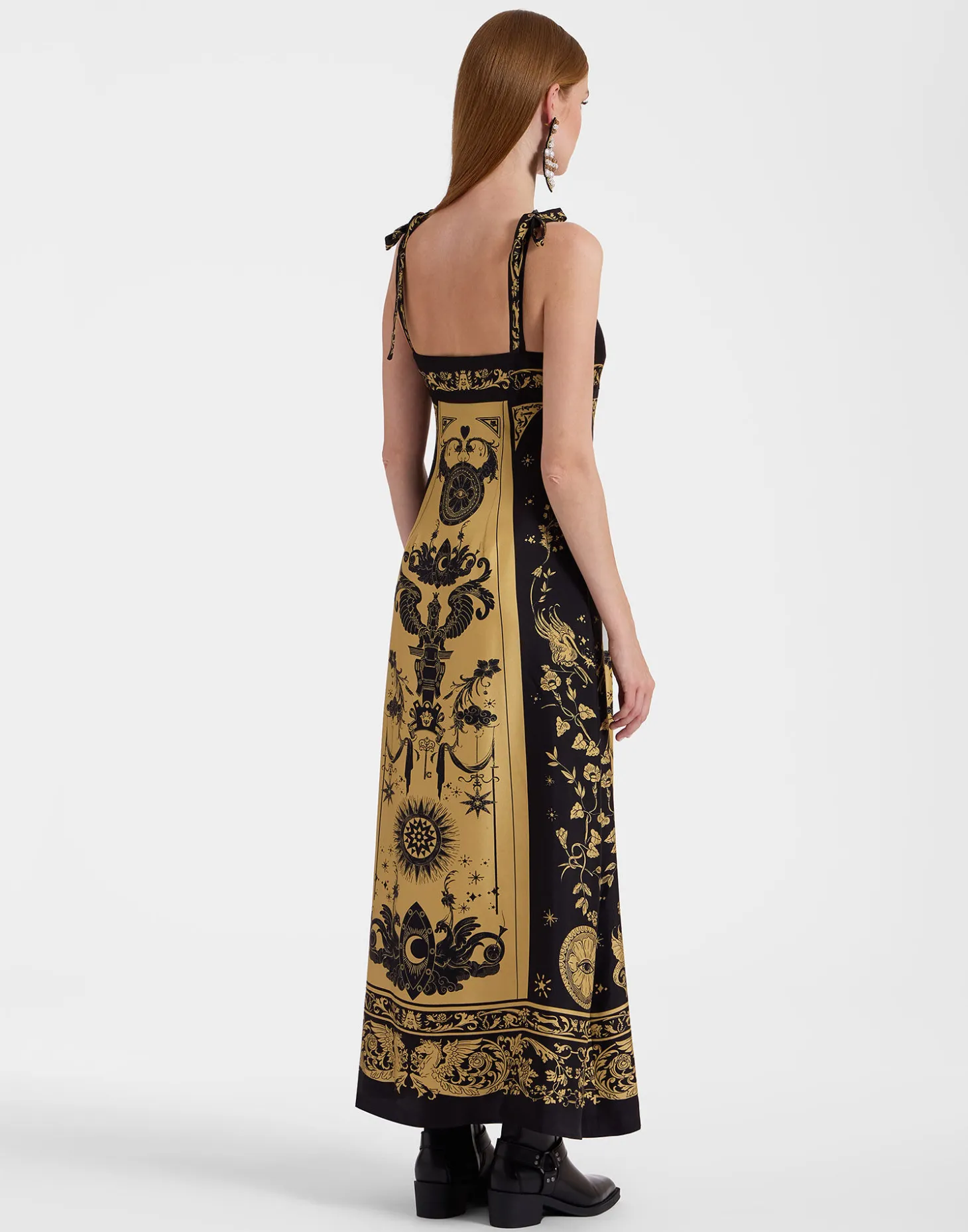 La Favorita DressBoboli Placée Black in Silk