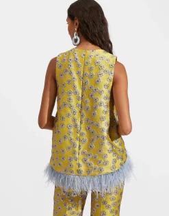 La Scala Top (With Feathers)Margarita in Jacquard