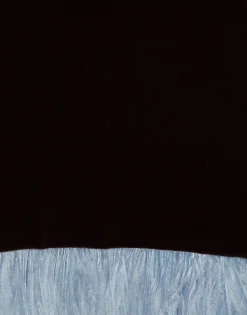 La Scala TopSolid Burgandy in Cotton Velvet With Feathers