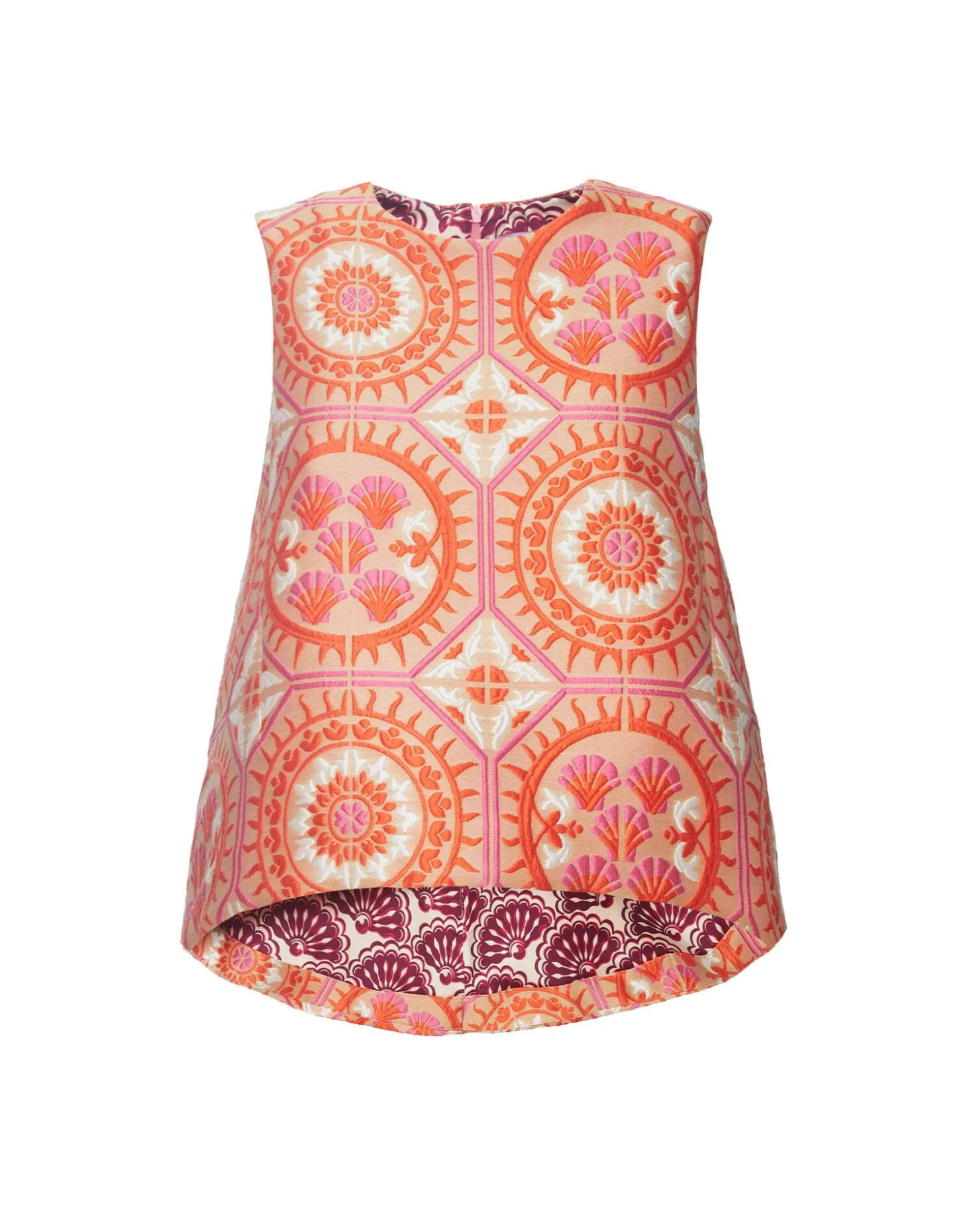 La Scala TopSun Orange in Jacquard