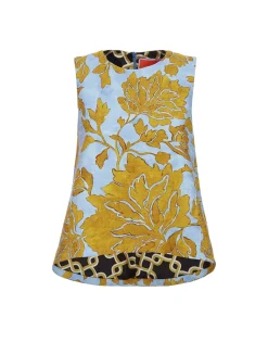 La Scala TopTangle Light Blue in Shot Cotton