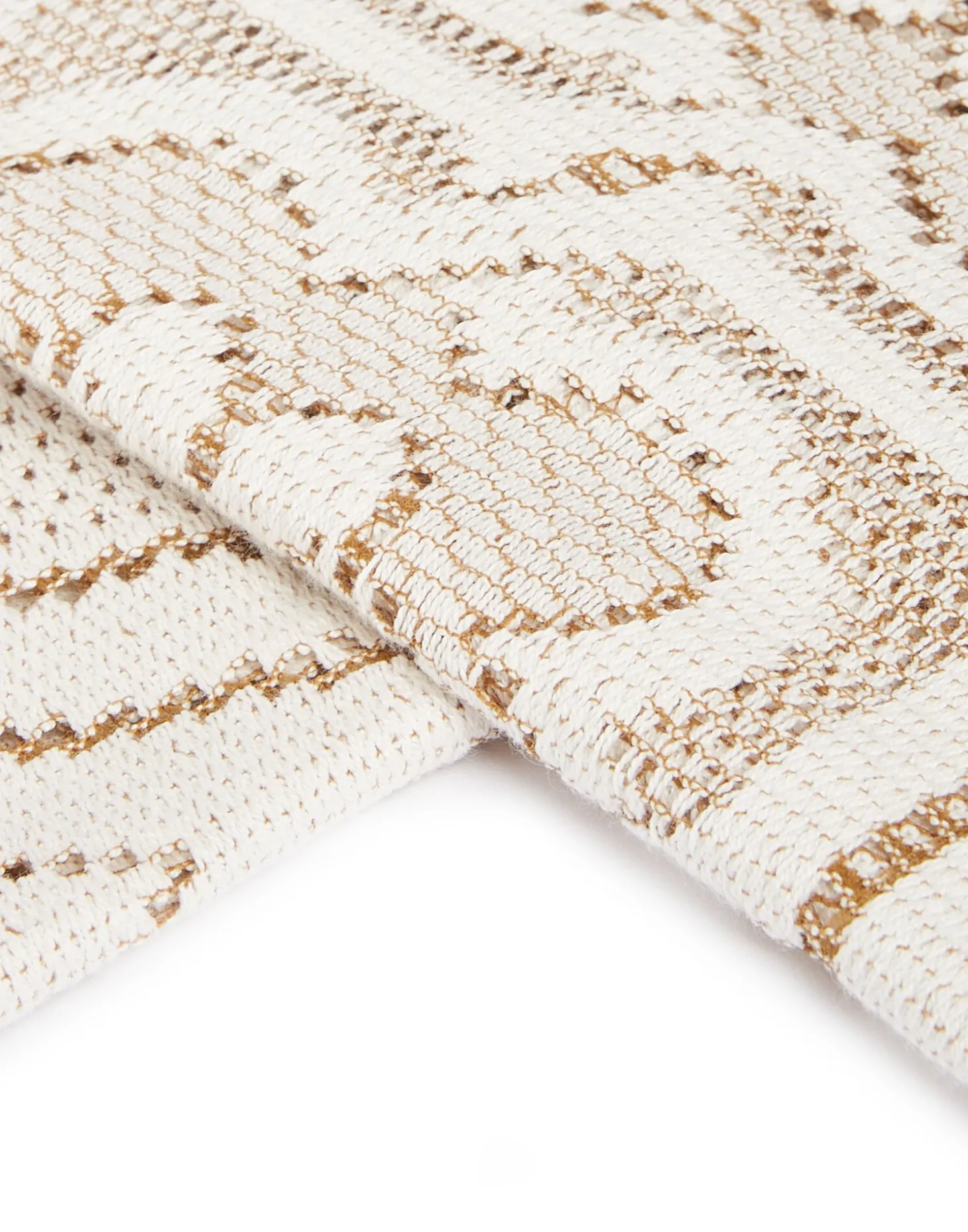 Lacey Large TableclothSolid White Smoke in Embroidered Cotton