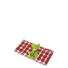 Large Napkins Set Of 2Cherries Avorio in Linen