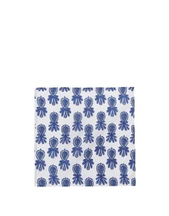 Large Napkins Set Of 2Pineapple Blu in Linen