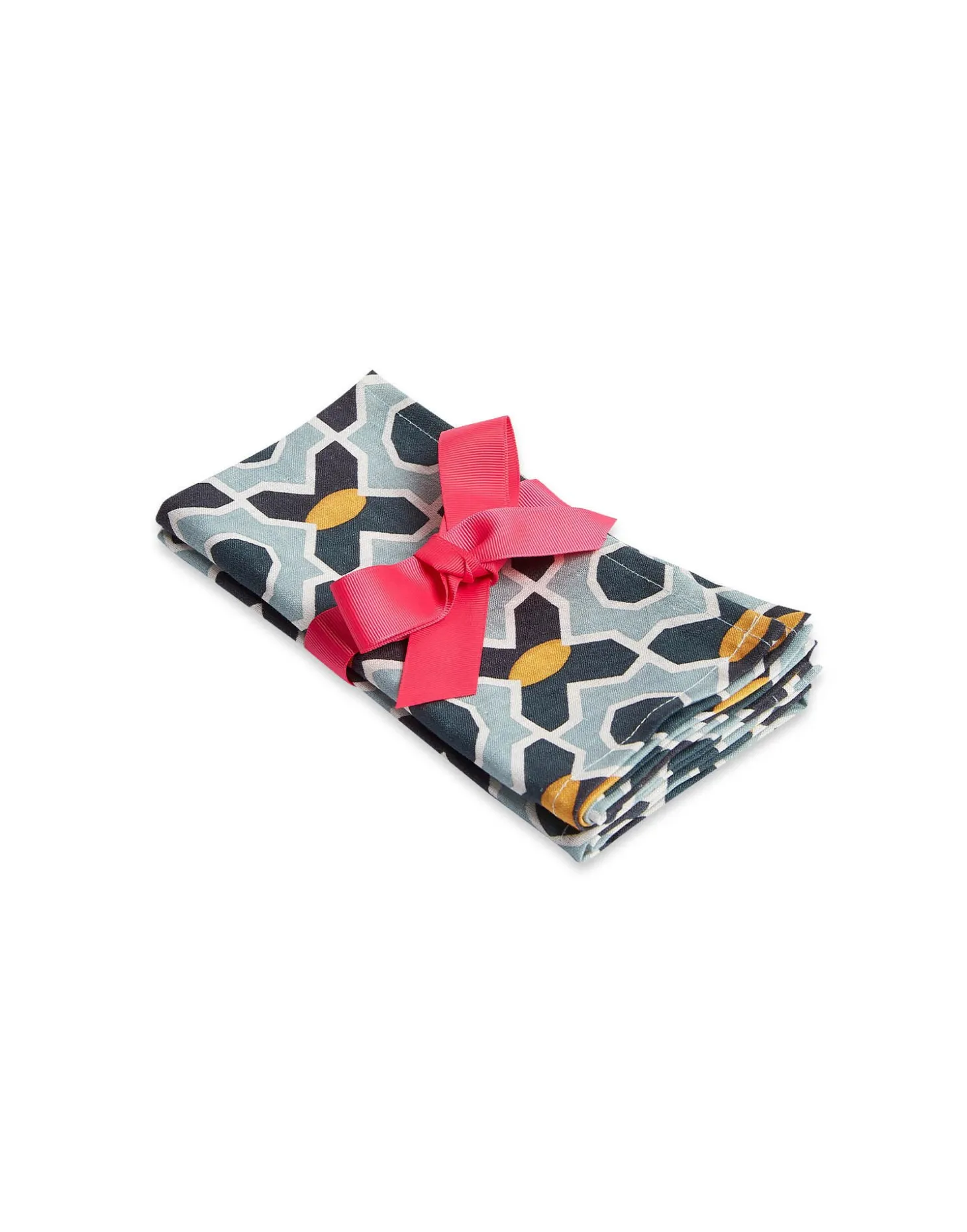 Large Napkins Set Of 2Plaza Small Light Blue in Linen