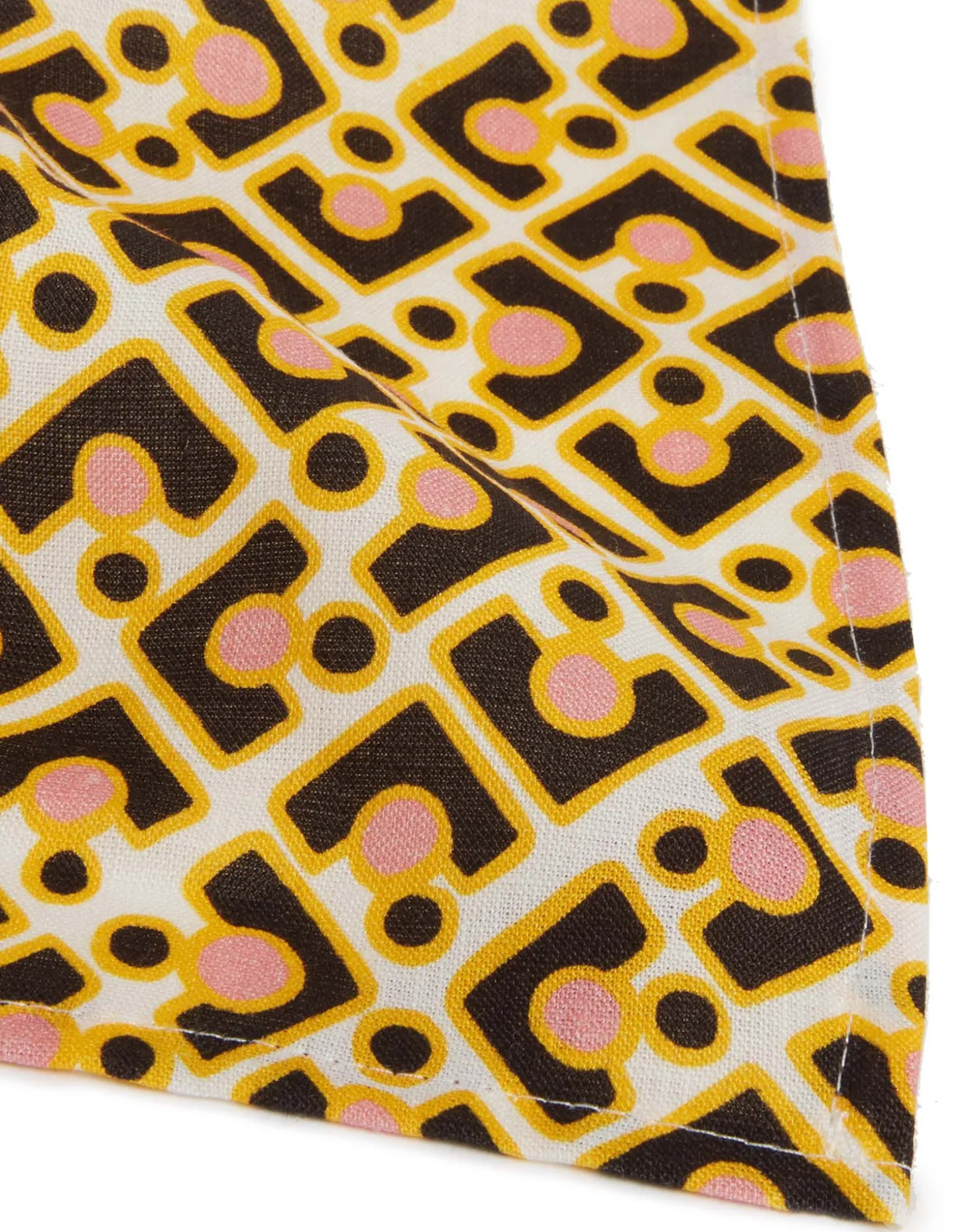 Large Napkins Set Of 2Puzzle Rosa in Linen