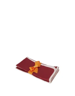 Large Napkins Set Of 2Rainbow Vino in Linen