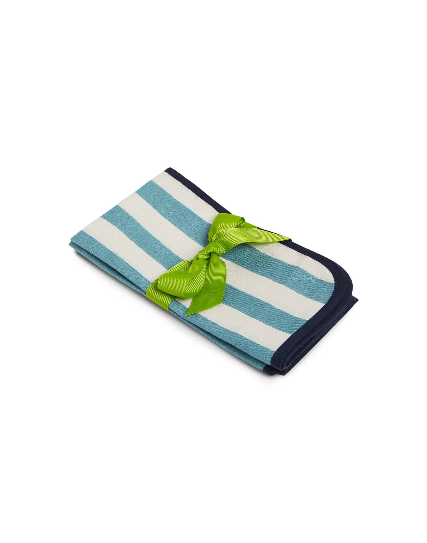 Large Napkins Set Of 2Riviera Sky Blue in Linen