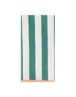 Large Napkins Set Of 2Riviera Green in Linen