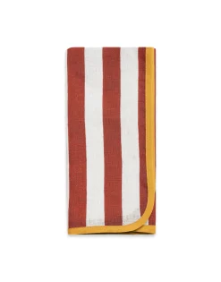 Large Napkins Set Of 2Riviera Brick in Linen