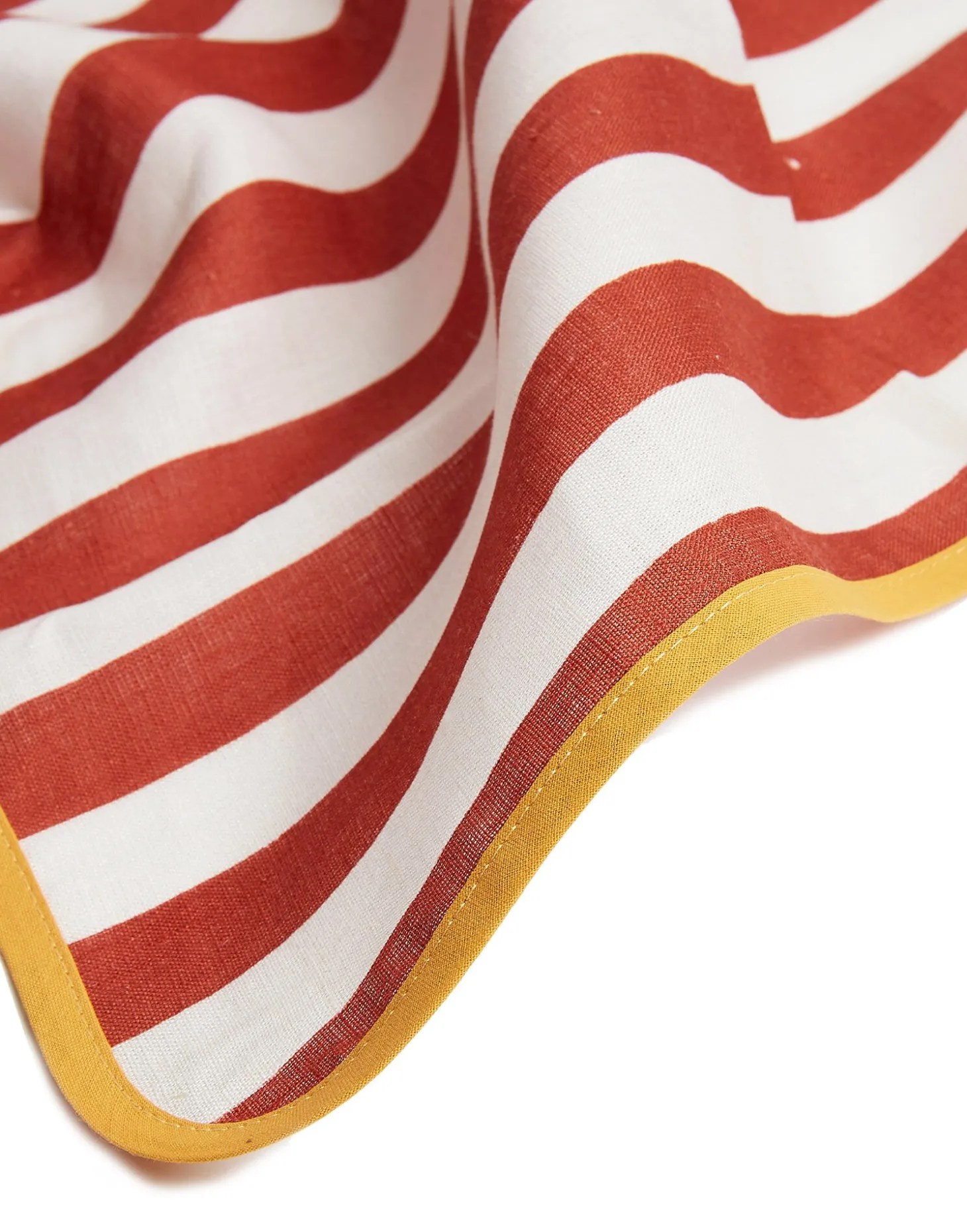 Large Napkins Set Of 2Riviera Brick in Linen