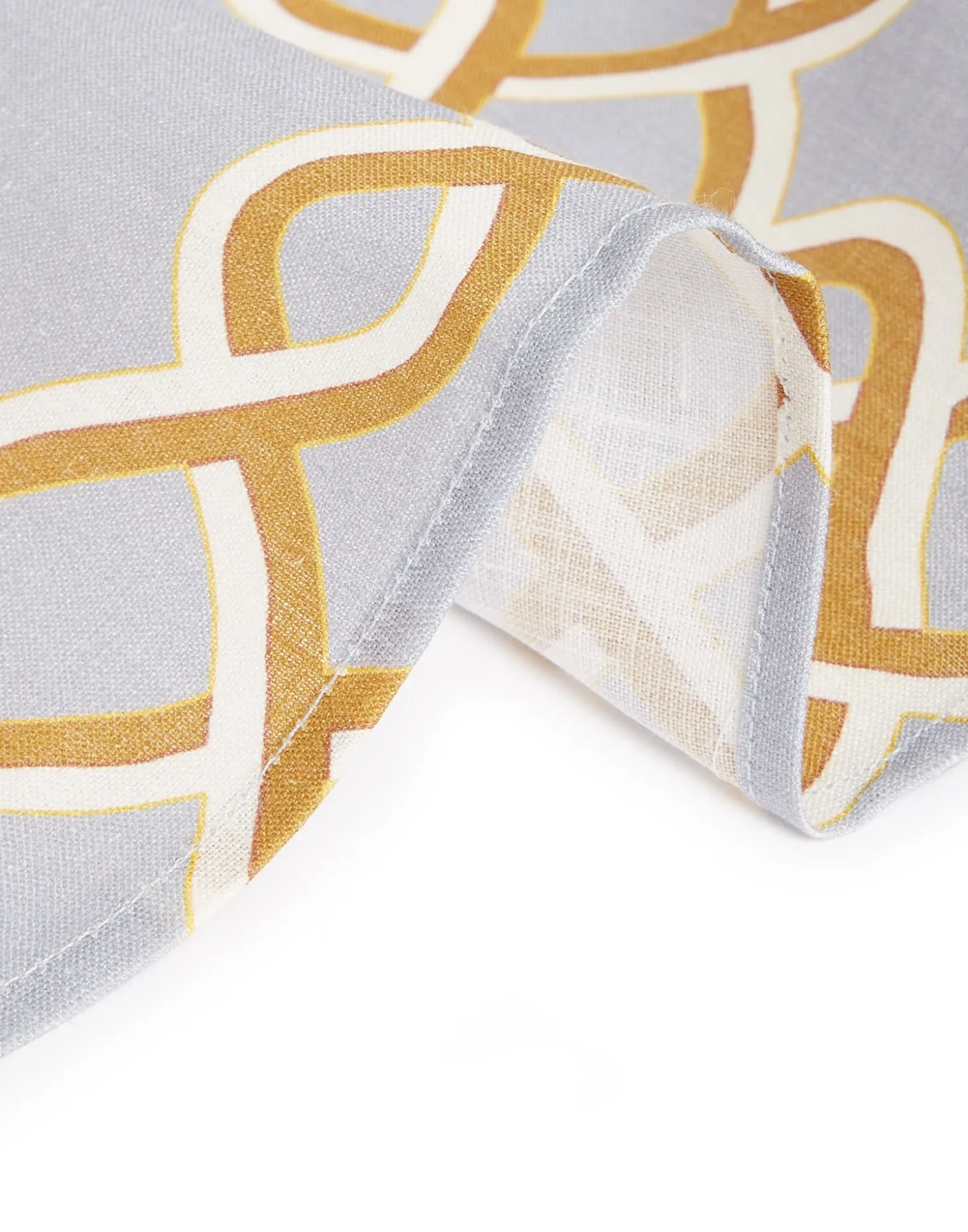 Large Napkins Set Of 2Tackle Turquoise in Linen