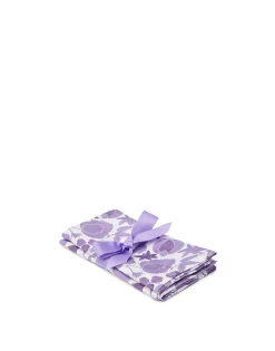 Large Napkins Set Of 2Wildbird Viola Small in Linen