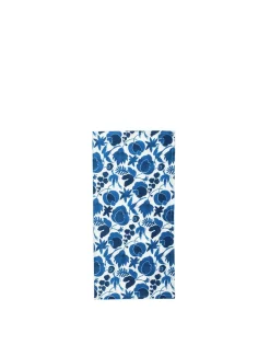 Large Napkins Set Of 2Wildbird Blu Small in Linen