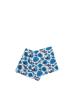 Large Napkins Set Of 2Wildbird Blu Small in Linen