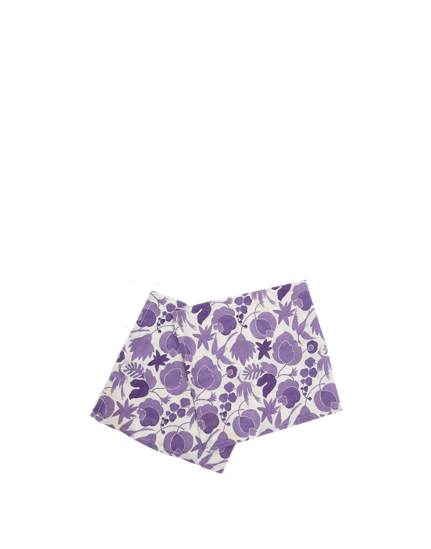 Large Napkins Set Of 2Wildbird Viola Small in Linen