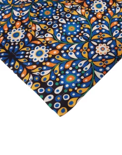 Large RunnerConfetti Blu in Linen