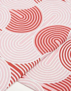 Large Tablecloth (180x350)Slinky Rosso in Linen