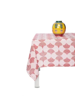 Large Tablecloth (180x350)Slinky Rosso in Linen