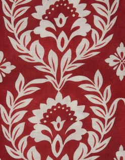 Large TableclothGarland Bordeaux in Linen