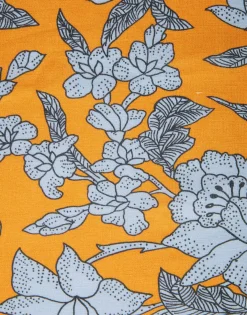 Large TableclothLilium Zafferano in Linen