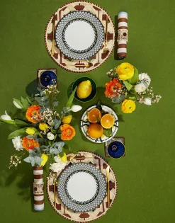 Large TableclothRainbow Bosco in Linen