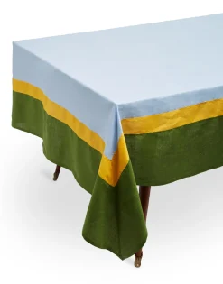 Large TableclothRainbow Sky in Linen