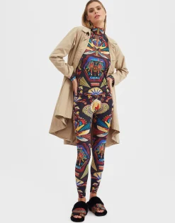 LeggingsNephthys Navy in Skinny Jersey