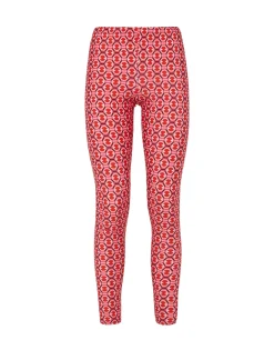 LeggingsSugar Rush Red in Skinny Jersey