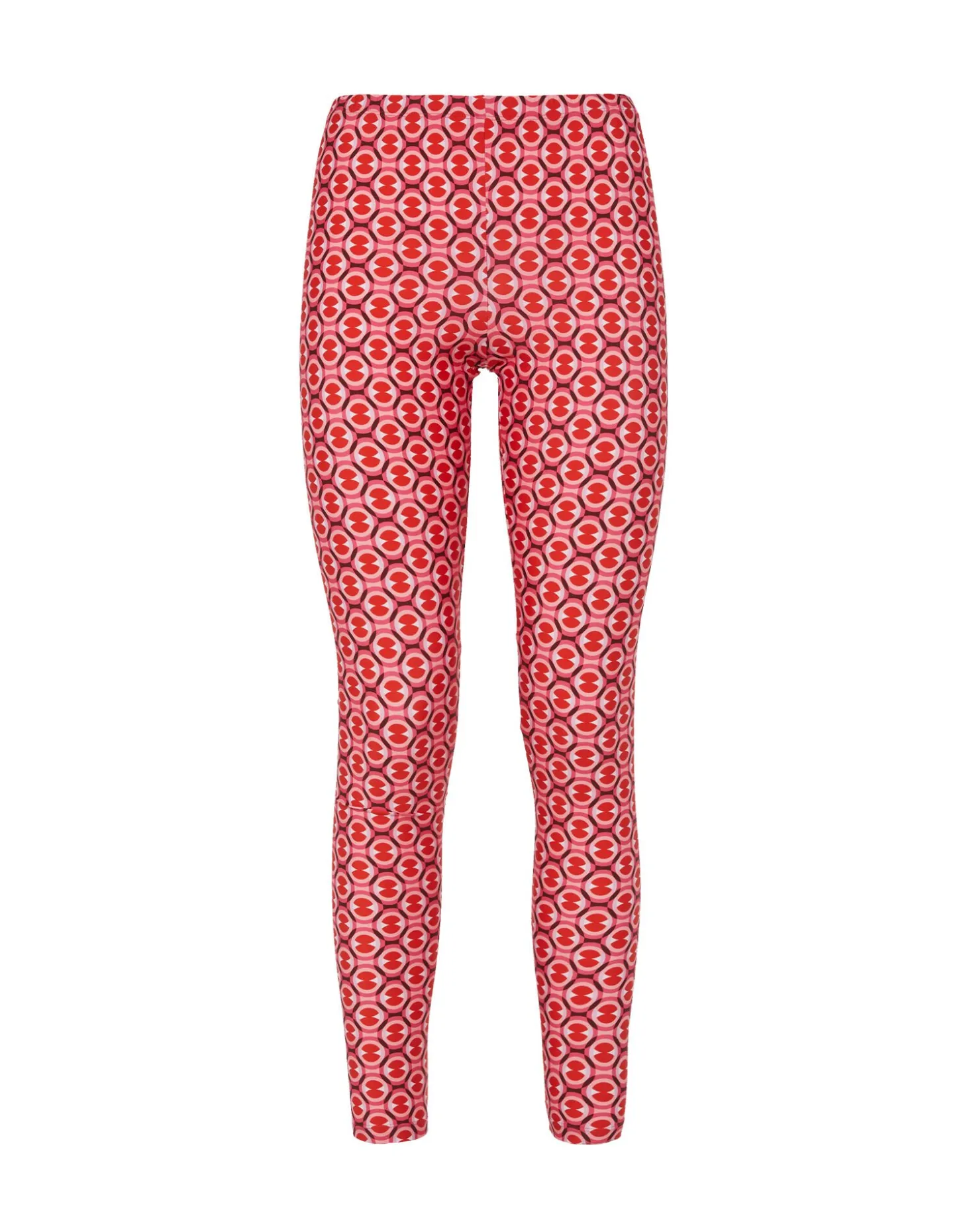 LeggingsSugar Rush Red in Skinny Jersey