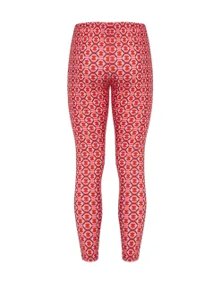 LeggingsSugar Rush Red in Skinny Jersey
