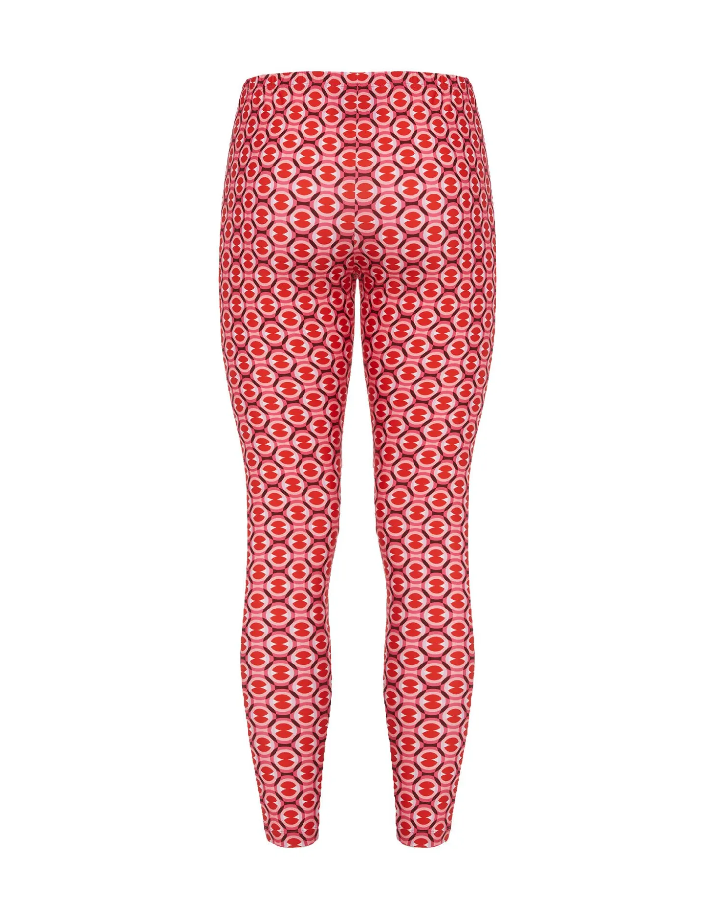 LeggingsSugar Rush Red in Skinny Jersey