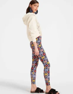 LeggingsWhitsun Mini Blue in Skinny Jersey