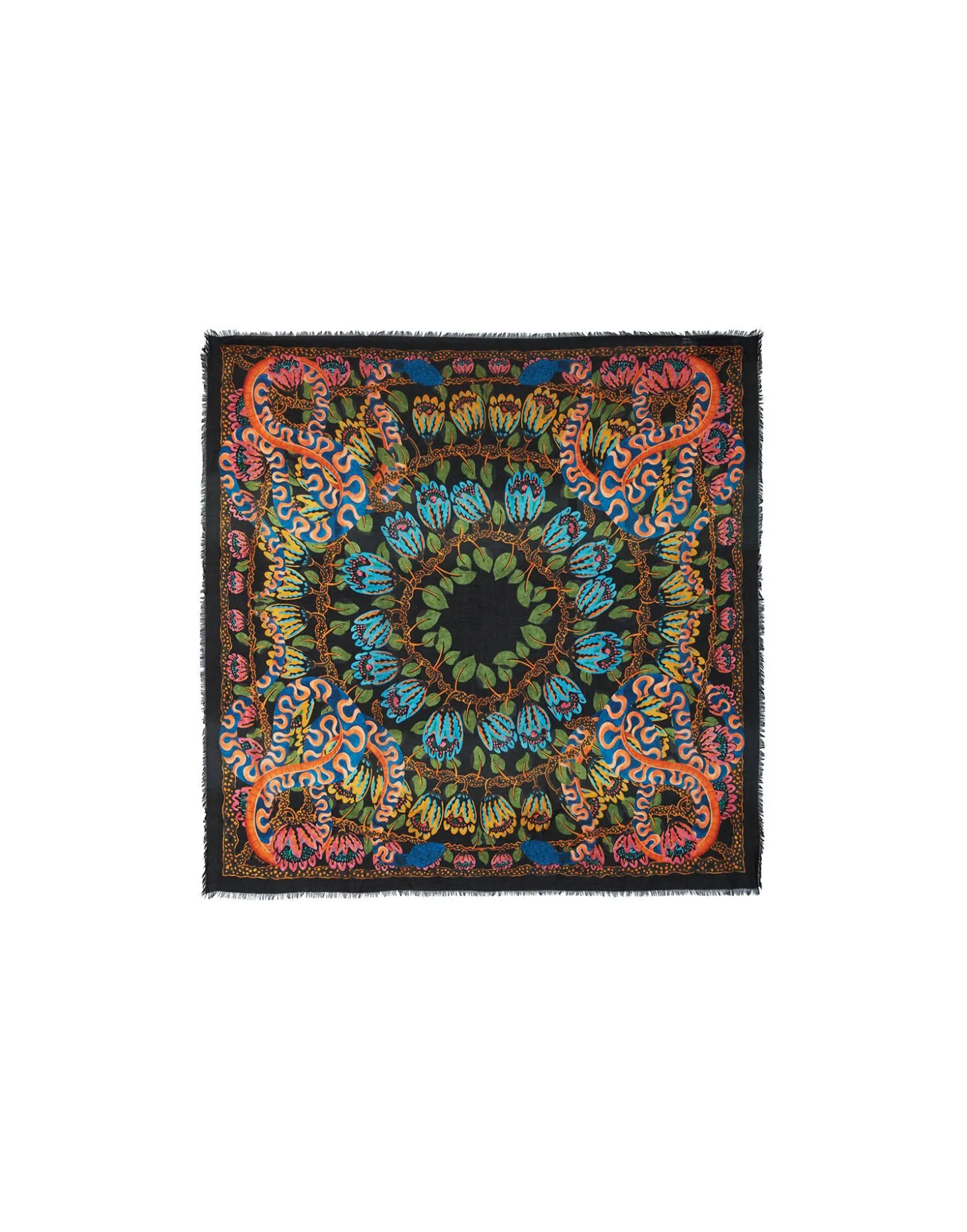 Light ScarfEve Black in Wool Modal