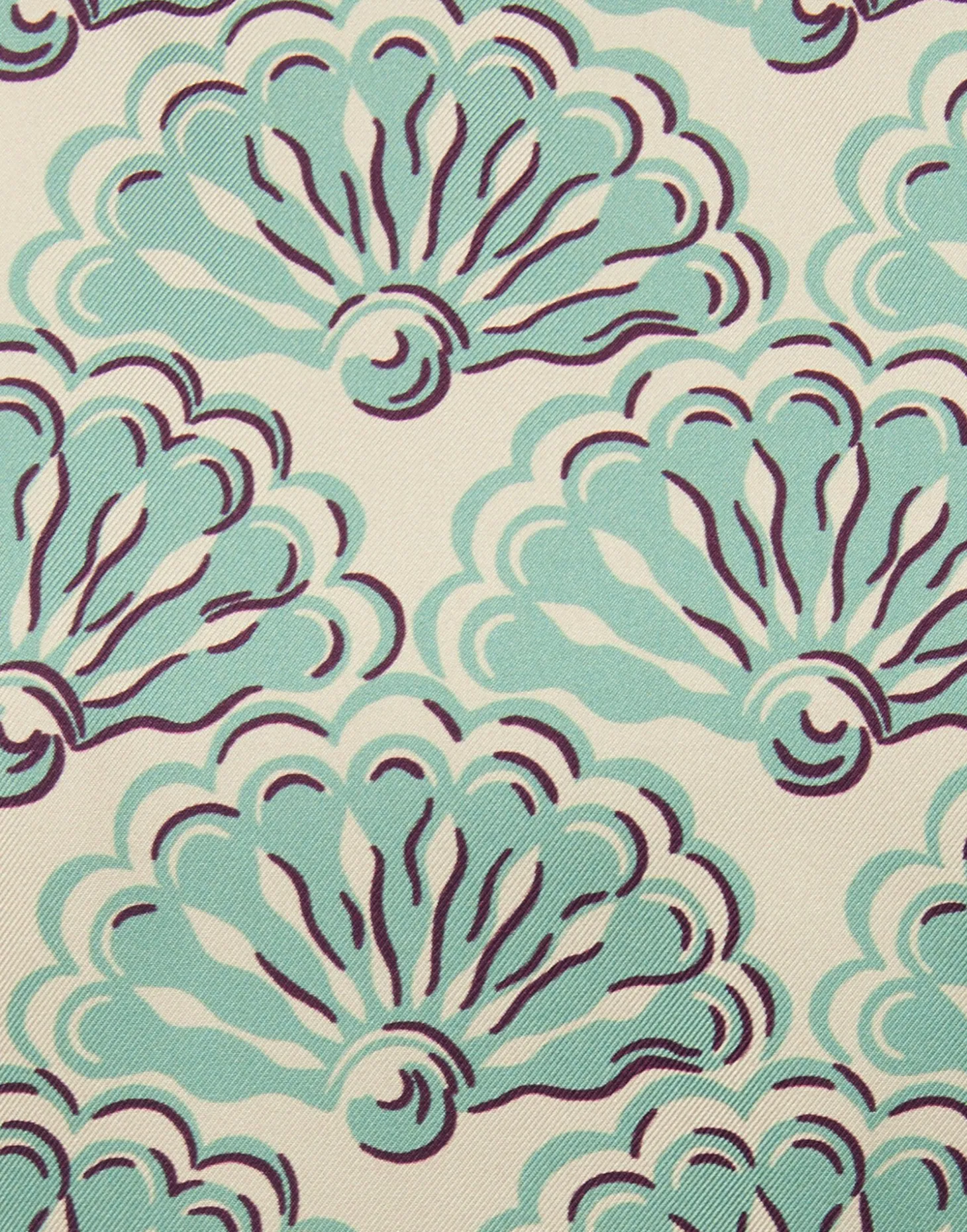 Long And Sassy DressFans Mint in Silk Twill