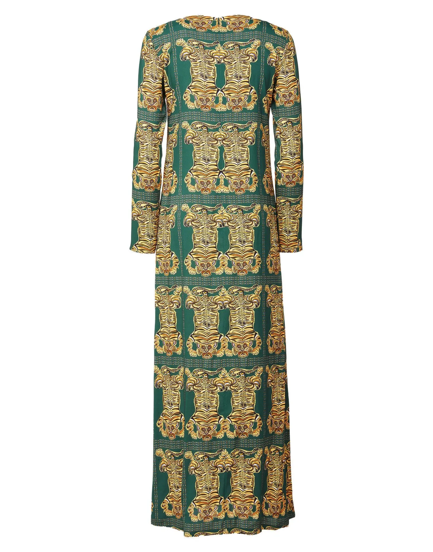 Long Sleeve Swing DressTiger Tiles in Sablé