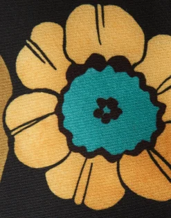 Loose PantsDaisychain Black in Compact Jersey