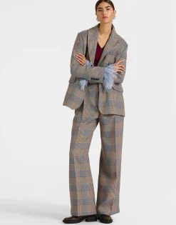 Loose PantsMoors Multicolor in Viscose Tailoring