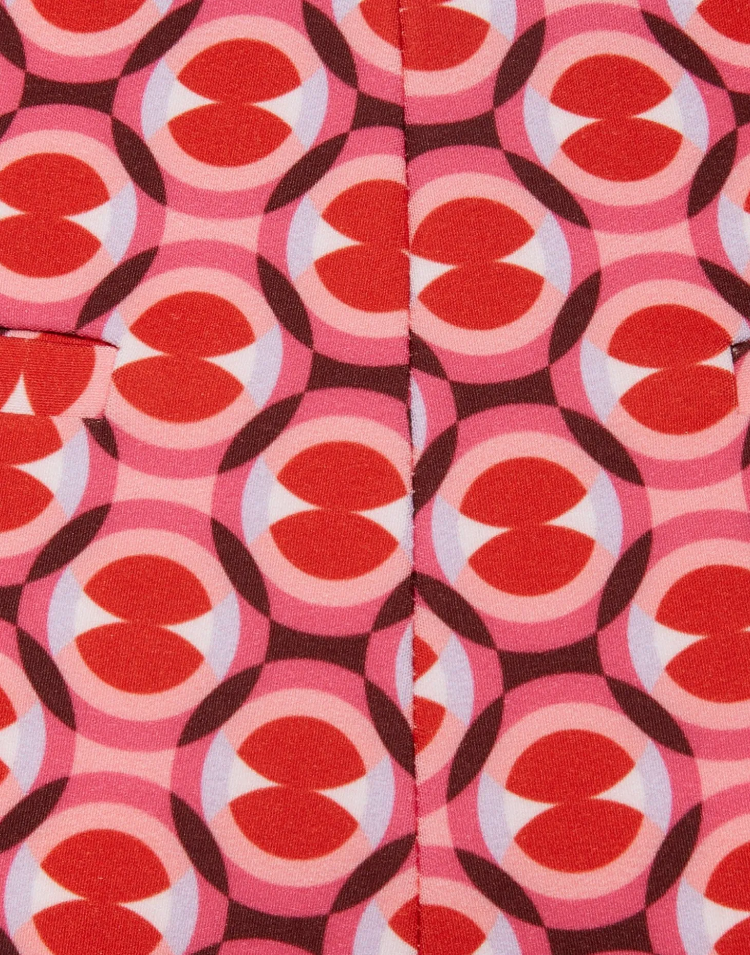 Loose PantsSugar Rush Red in Compact Jersey