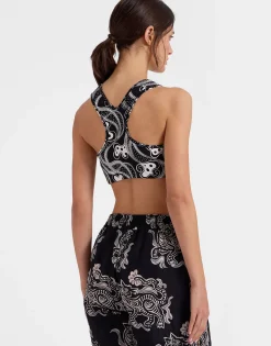 Magica BraAperol Black & White in Jersey Stretch