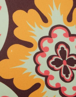 Magica CatsuitPalazzo Yellow in Jersey Stretch