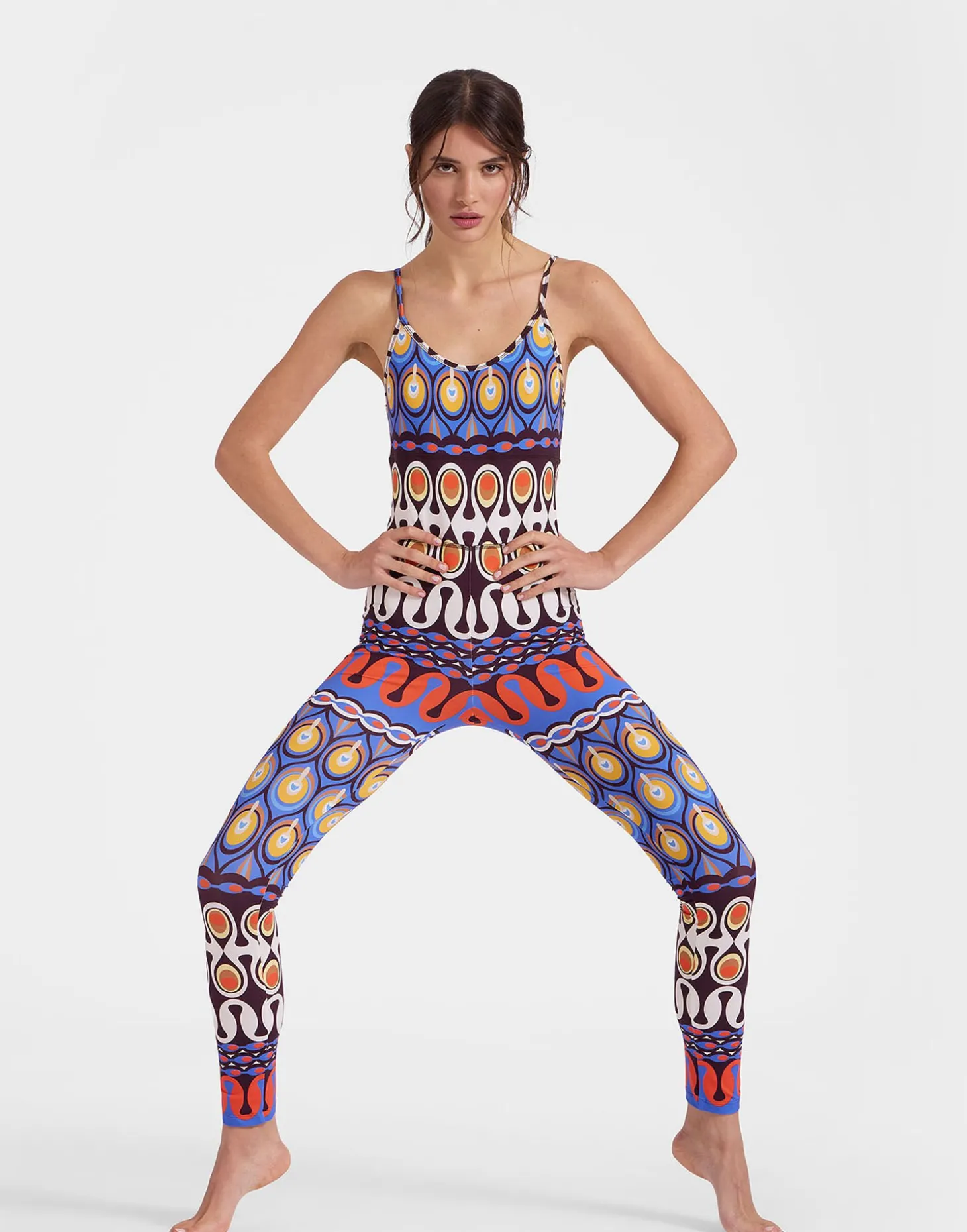 Magica CatsuitRio Chocolate in Jersey Stretch