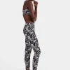 Magica LeggingsAperol Black & White in Jersey Stretch