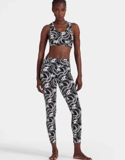 Magica LeggingsAperol Black & White in Jersey Stretch