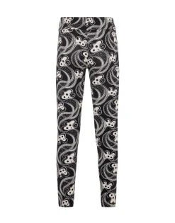 Magica LeggingsAperol Black & White in Jersey Stretch